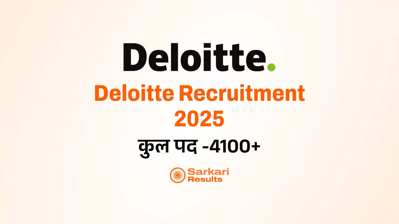 Deloitte Recruitment 2025